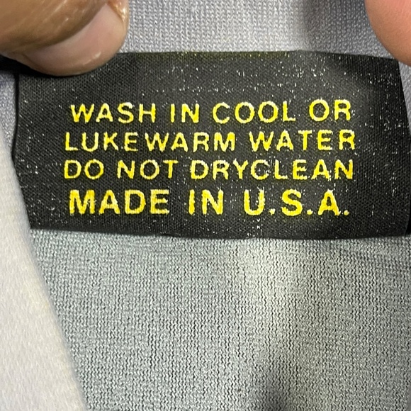 Vintage Rip Curl Wetsuit Top Zip Up USA Made Youth Large Size Blue Rainbow 0578 - Picture 4 of 12